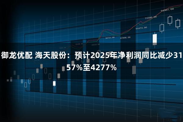 御龙优配 海天股份：预计2025年净利润同比减少3157%至4277%